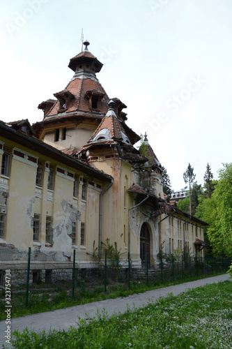 One of the sections of old hospital from Govora. photo