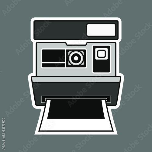 Instant Photo Printer Camera Sticker
