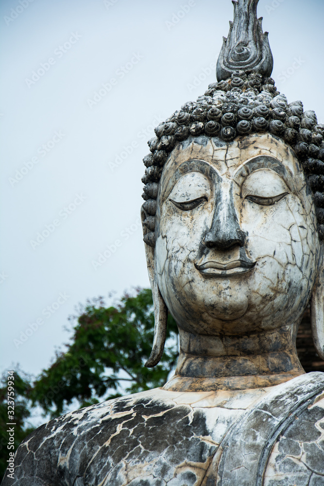 buddha statue in Ayutthaya, Thailand