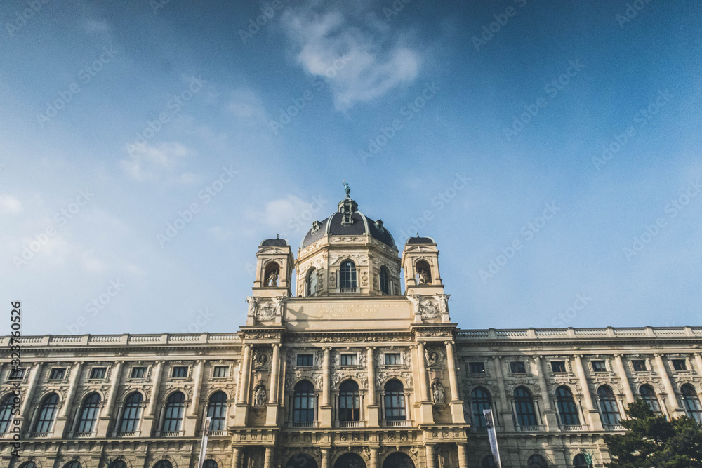 Obraz premium vienna art museum austria blue sky 