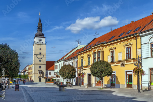 Street in Trnava, Slovakia
