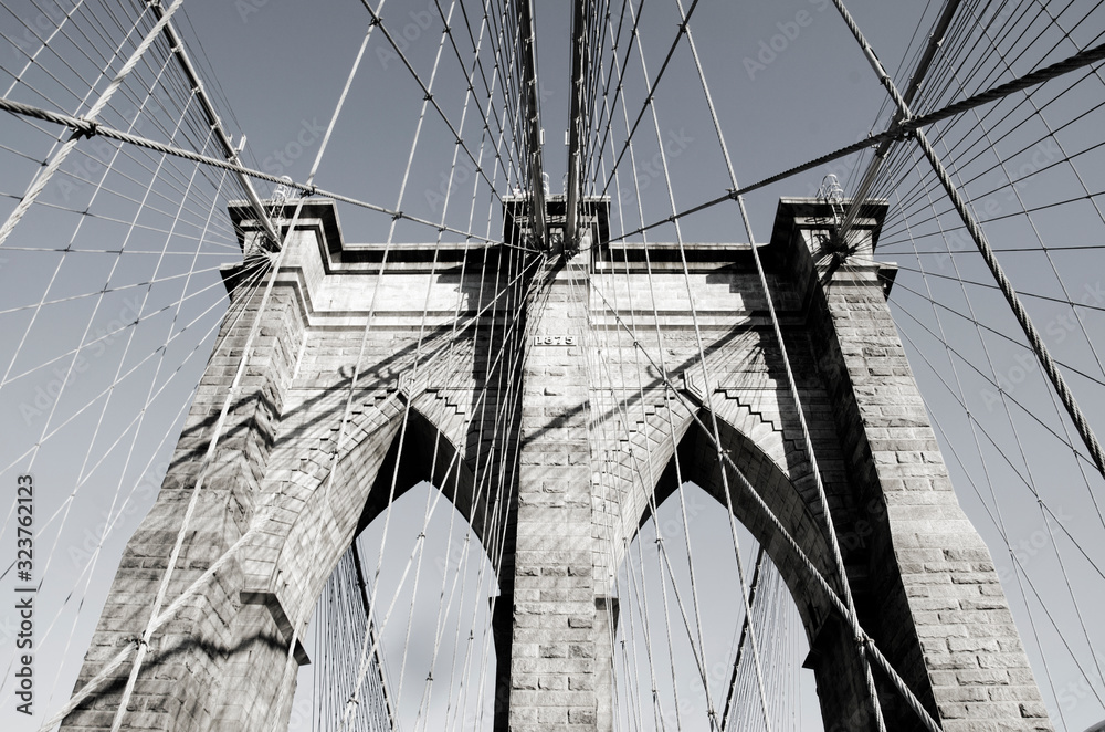 Obraz premium Puente de Brooklyn