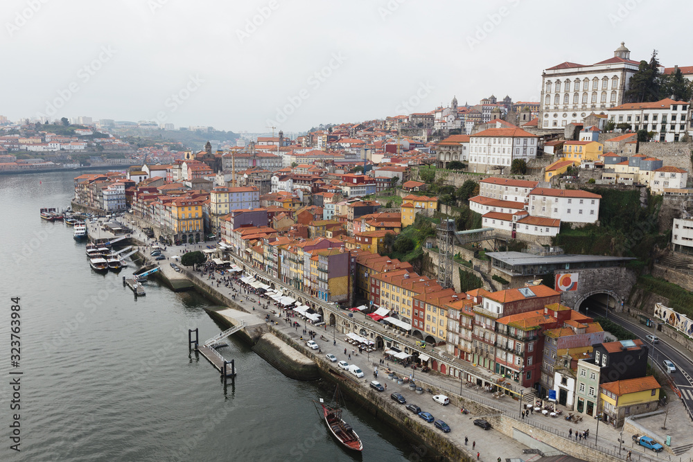 Porto city center and waterfront
