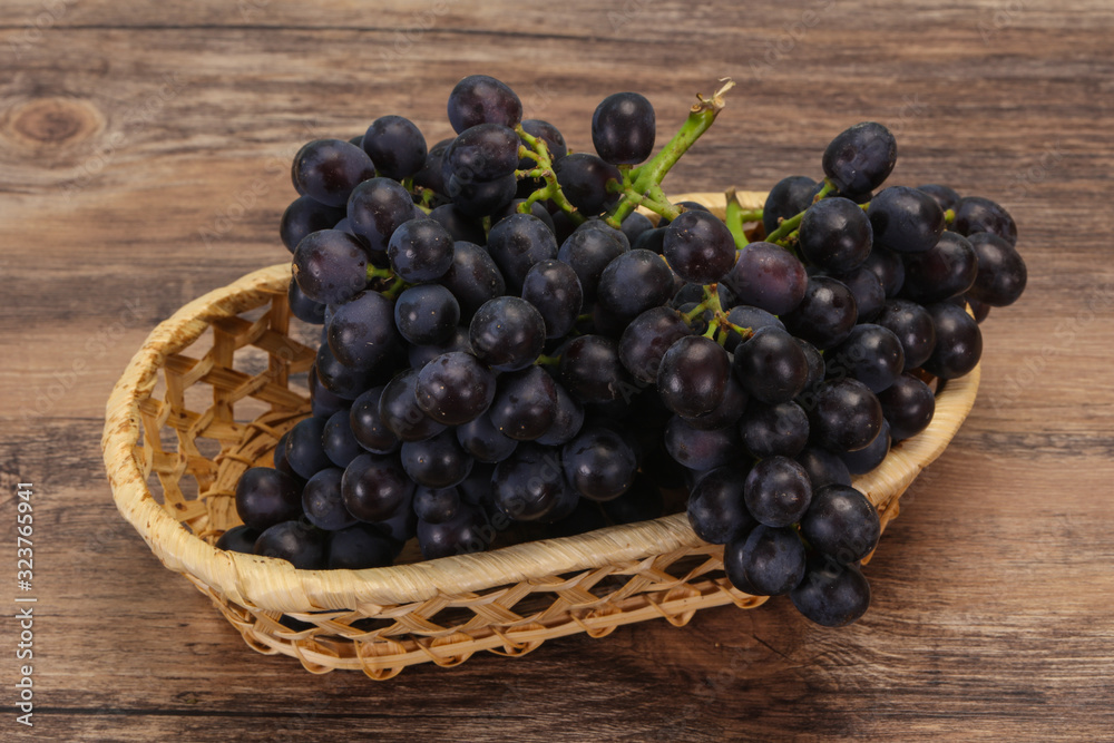Fresh ripe sweet red grape Fresh ripe sweet red grape