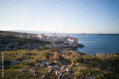 La vecchia Tonnara della targia siracusa