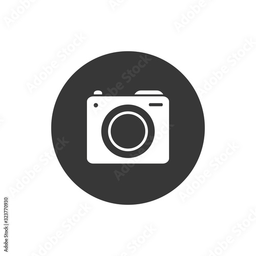 Camera block flat style icon vector design