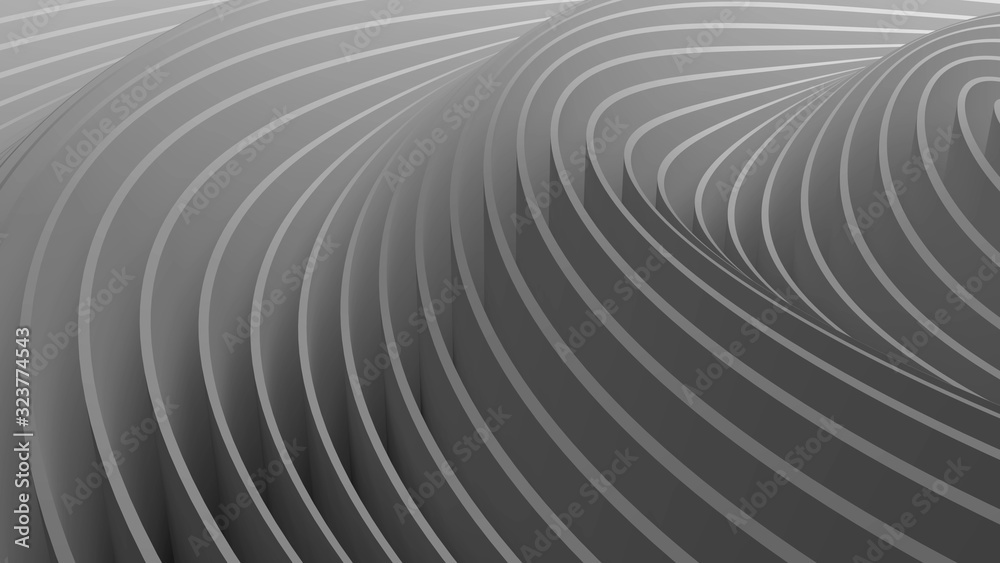 3D rendering oscillations and ripples of abstract waves in space. Bright abstract background 3D rendering oscillations and ripples of abstract waves in space. Bright abstract background