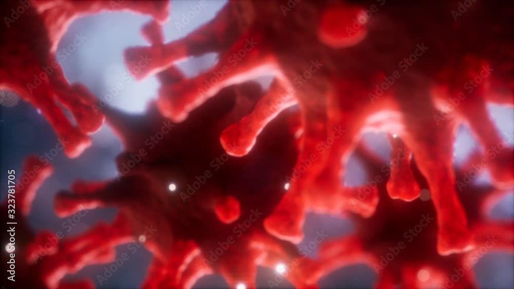 Coronavirus nCoV respiratory virus concept
