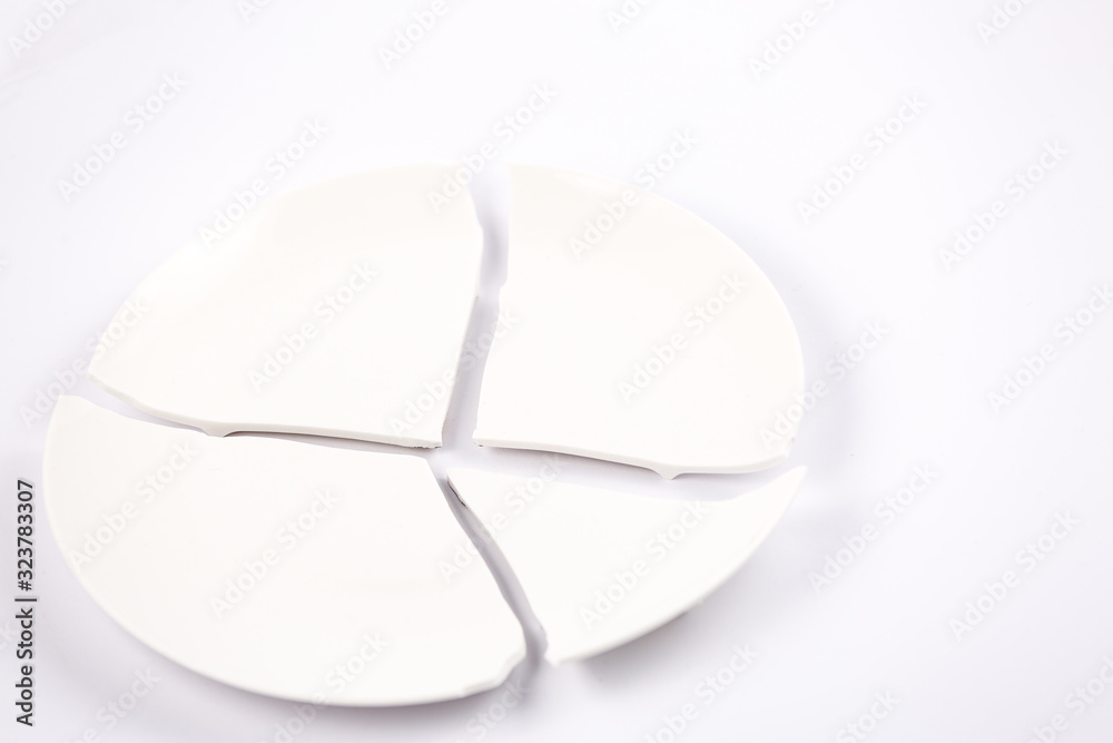 Broken Plate or broken glass on the on the floor in the kitchen The concept of accidents in the kitchen is dangerous for the body and young children inside the house. Broken Plate or broken glass on the on the floor in the kitchen The concept of accidents in the kitchen is dangerous for the body and young children inside the house.