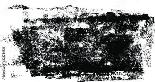 Dark grunge urban texture vector. Distressed overlay texture. Grunge background. Abstract obvious dark worn textured effect. Vector Illustration. Black isolated on white. EPS10.