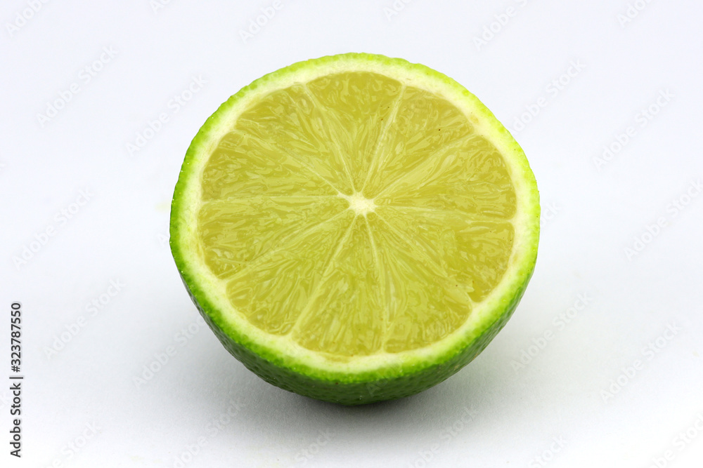 Juicy lime isolated on white background. Juicy lime isolated on white background.