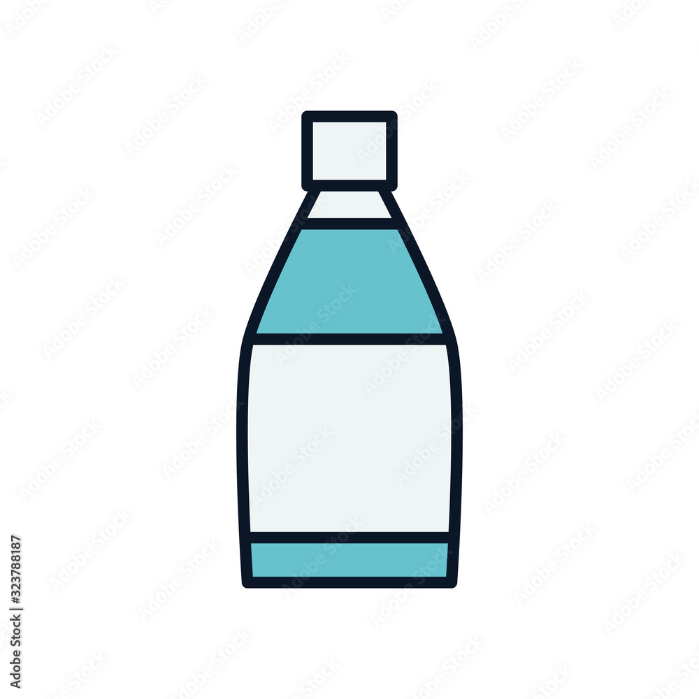 Isolated japanese house line fill icon vector design Isolated japanese house line fill icon vector design