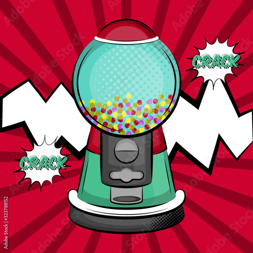 Pop art illustration