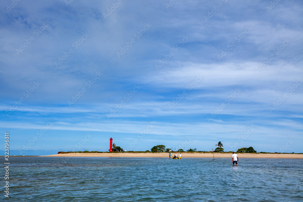  Landscape photographed in Coroa Vermelha Island, Bahia. Atlântic Ocean. Picture made in 2016.
