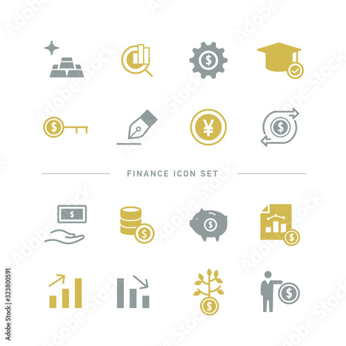 FINANCE ICON SET