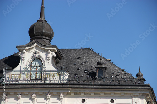 Dach na rynku w Cieszynie