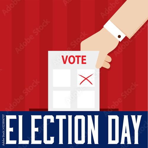 Election day banner