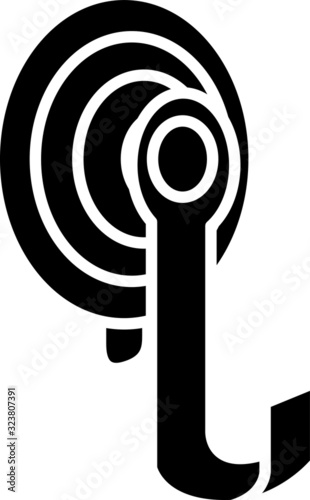 Suction cup icon , vector illustration