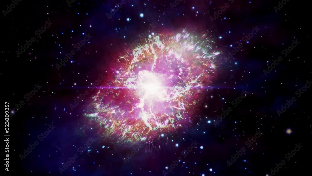 Crab Nebula in 4k, Universe, Hubble, James webb telescope