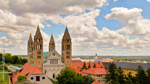 Fotografija Pecs town from an above