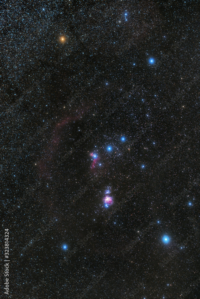 Betelgeuse star in constellation of Orion (top left yellow star) Betelgeuse star in constellation of Orion (top left yellow star)