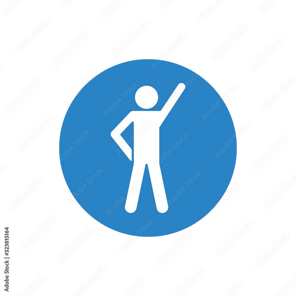 Isolated avatar block silhouette style icon vector design Isolated avatar block silhouette style icon vector design