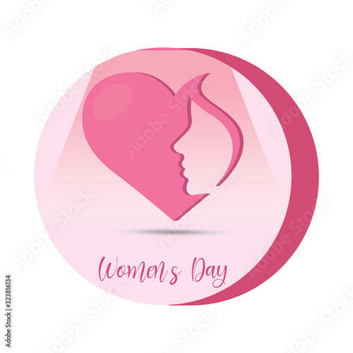 Womens day button