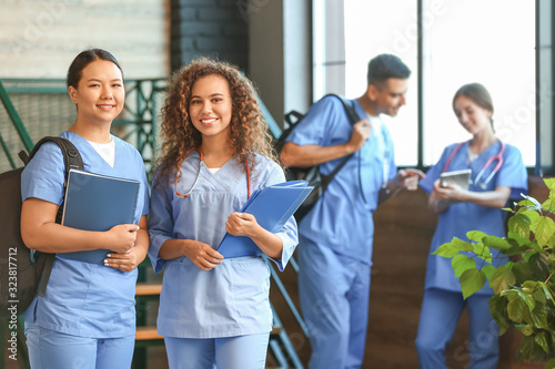 Group of medical students i...
