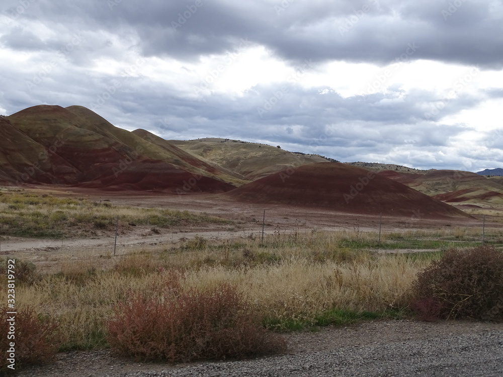 Mountains Painted Hills, OR