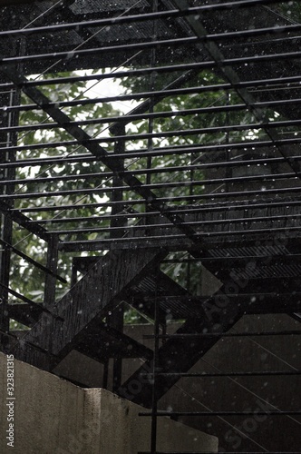 Wallpaper Mural rainy architecture Torontodigital.ca