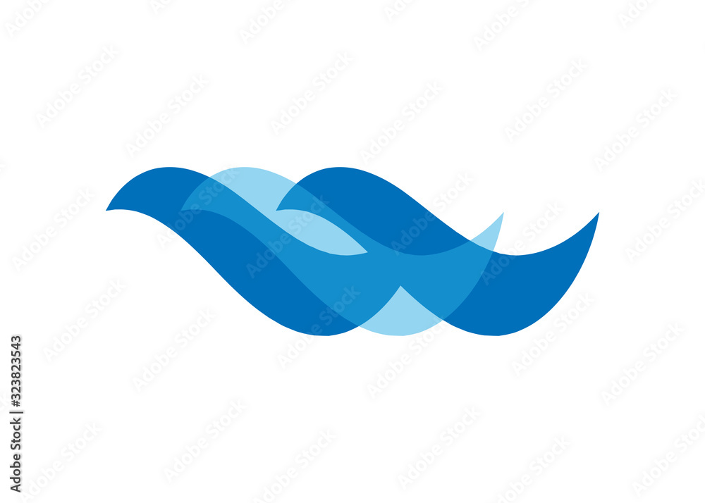 Water Wave Icon. Surf Logo. Vector Isolated On White Background. Hand Drawn Water Wave Icon. For Water Logo, Sign, Symbol, Surfing Icon, Sea And Ocean Logo. Abstract Ocean Waves Vector Water Wave Icon. Surf Logo. Vector Isolated On White Background. Hand Drawn Water Wave Icon. For Water Logo, Sign, Symbol, Surfing Icon, Sea And Ocean Logo. Abstract Ocean Waves Vector