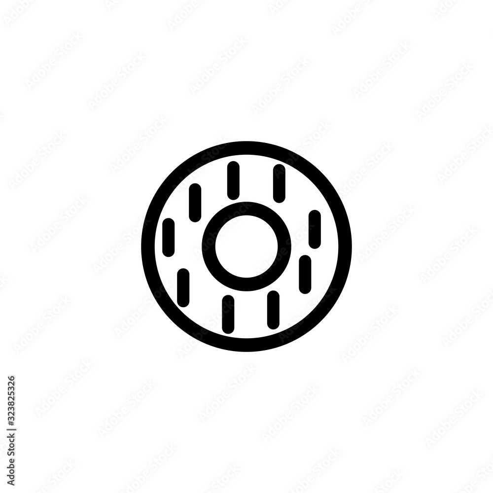 Vector illustration, donut icon design Vector illustration, donut icon design