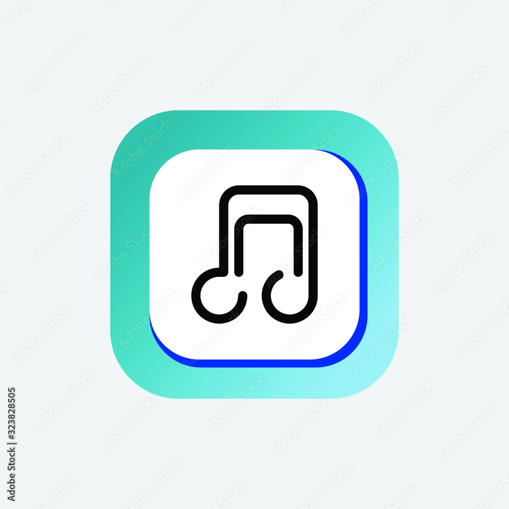 Icon Music Vector Line Art, Music Logo, Music Vector, Music Icon Icon Music Vector Line Art, Music Logo, Music Vector, Music Icon
