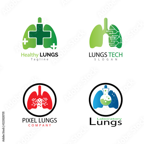  human lungs icon vector illustration design