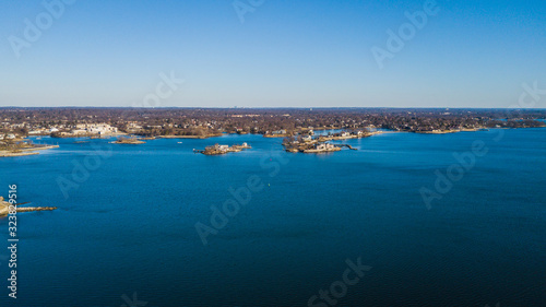 Aerial Views of Mamaroneck, New Rochelle, and Larchmont