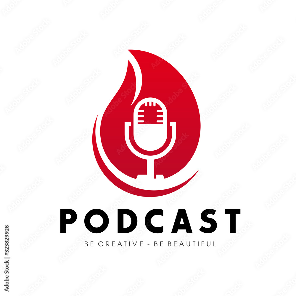 Podcast Logo, Podcast Logo Vector Podcast Logo, Podcast Logo Vector
