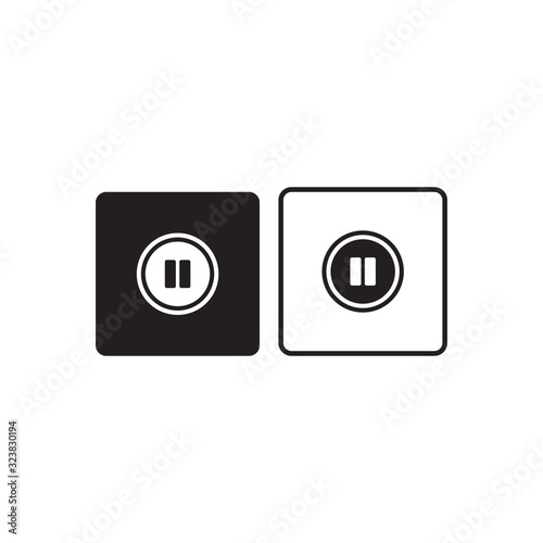 Free Download pause icon,  - GFXLoad