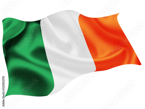 アイルランド　  国旗　世界　アイコン