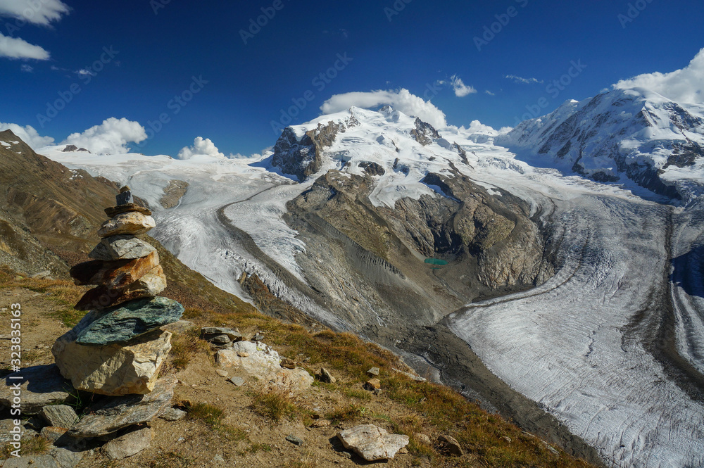 Glaciers at Gornergrat