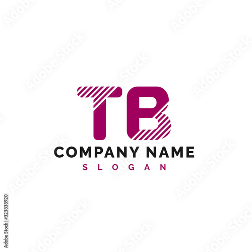 TB Letter Logo Design. TB letter logo Vector Illustration - Vector