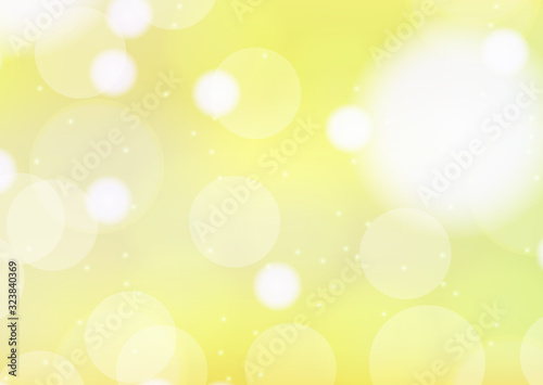 Background template design with lights on yellow © brgfx