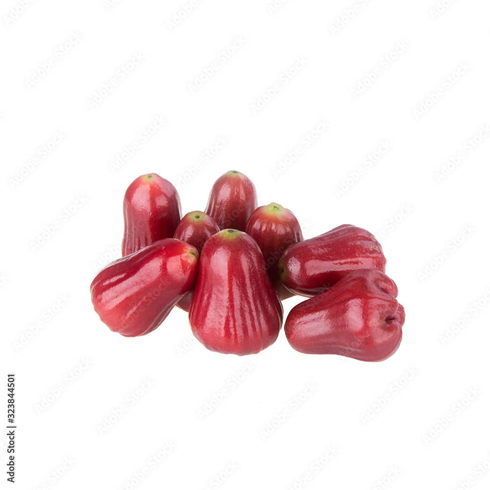 rose apple or rose apple fruit on the background new. rose apple or rose apple fruit on the background new.