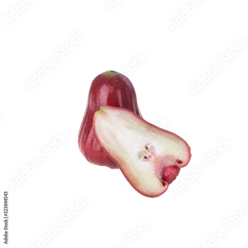 rose apple or rose apple fruit on the background new.