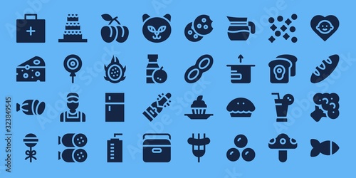 food icon set