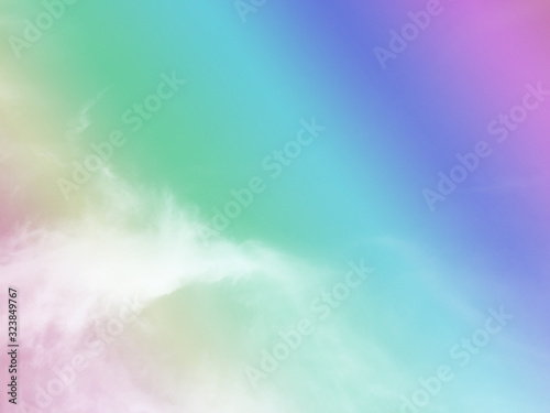 Pastel clouds patten texture background.