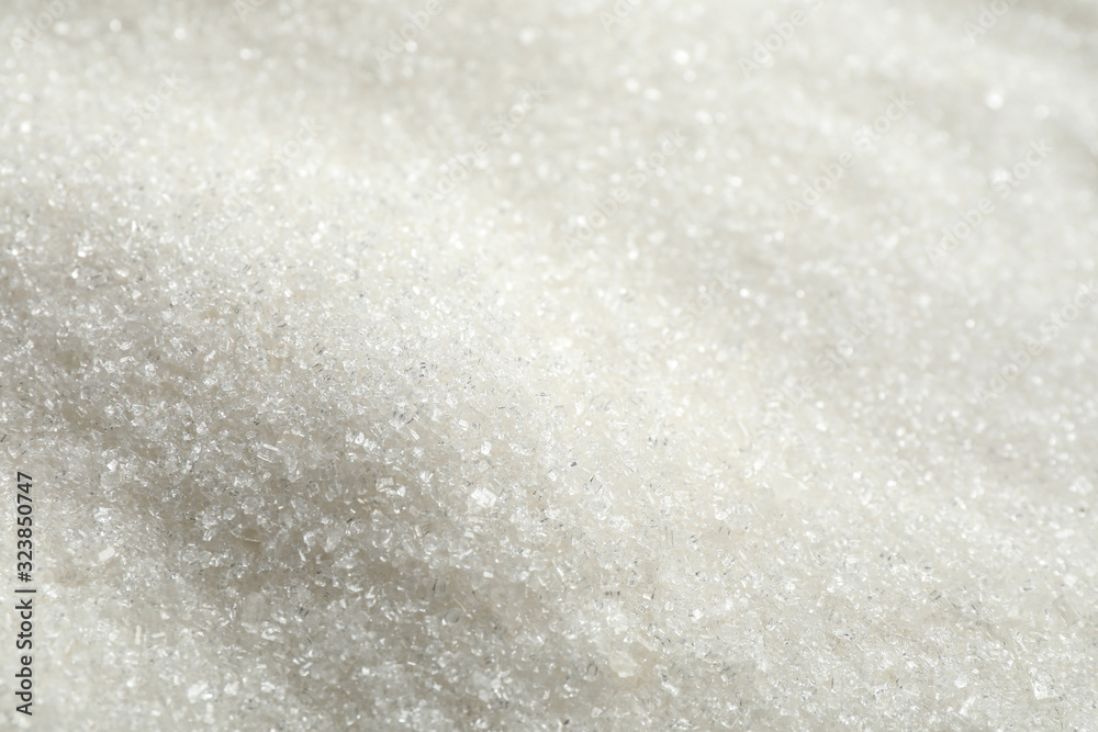 Pile of granulated sugar as background, closeup Pile of granulated sugar as background, closeup