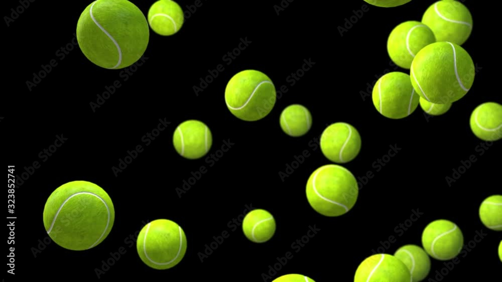 tennis ball sports particle loop animation tennis ball sports particle loop animation