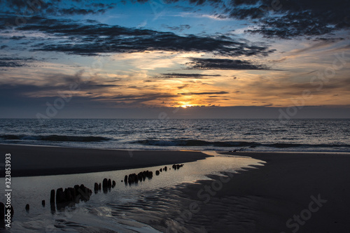 Sonnenuntergang am Strand © k_rahn
