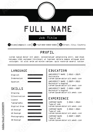 Simple CV Design