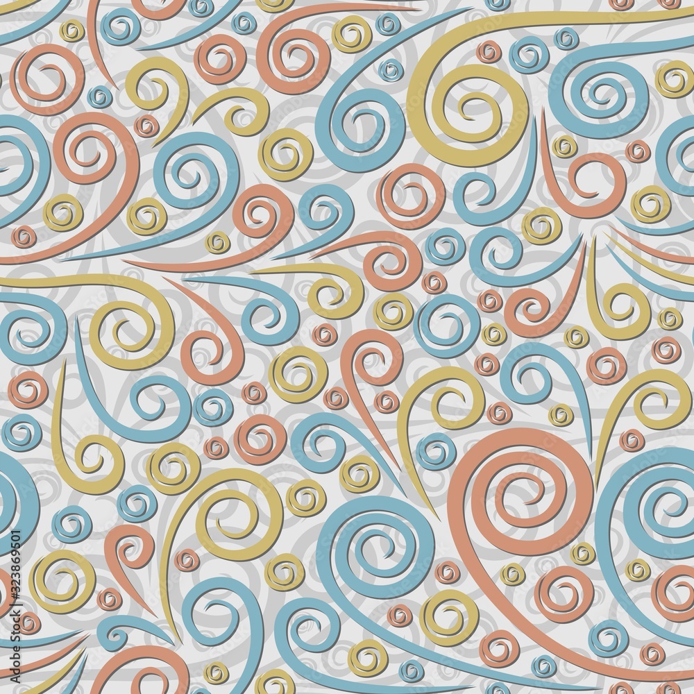 Seamless abstract background with pattern.